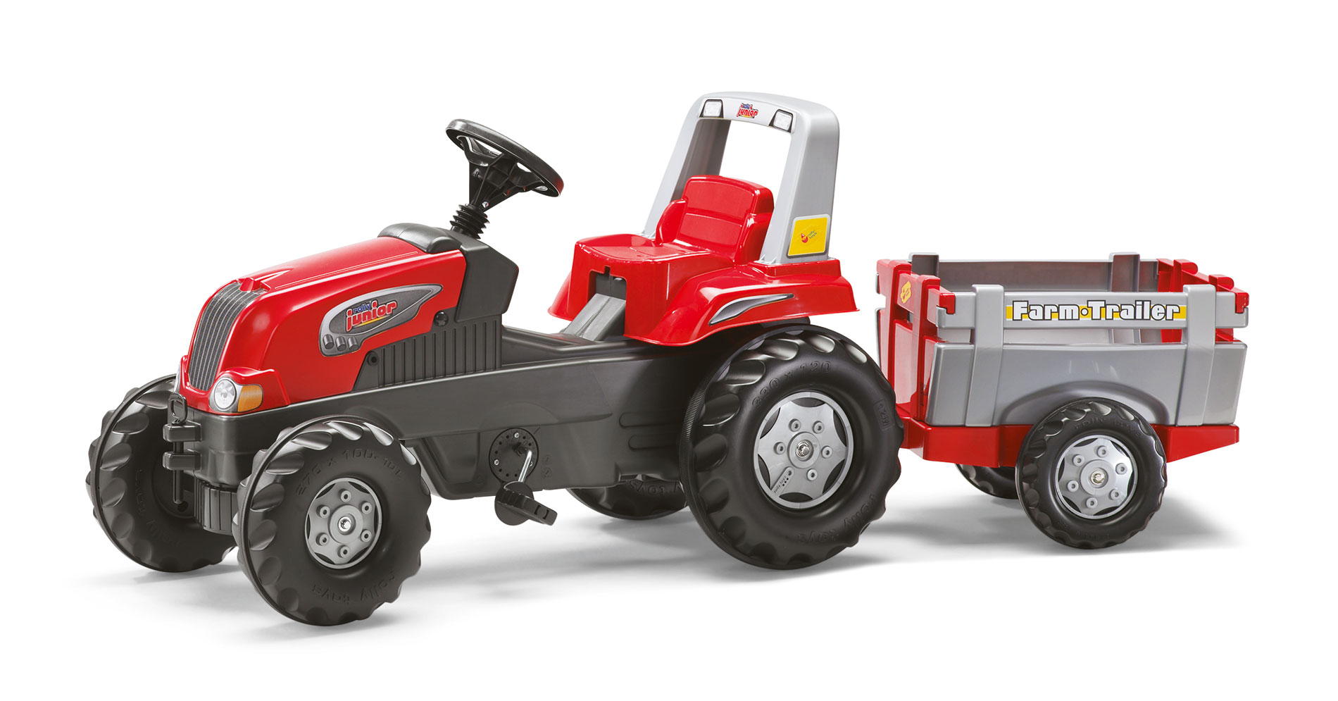 Trattore a Pedali con Rimorchio Rolly Junior Rolly Toys